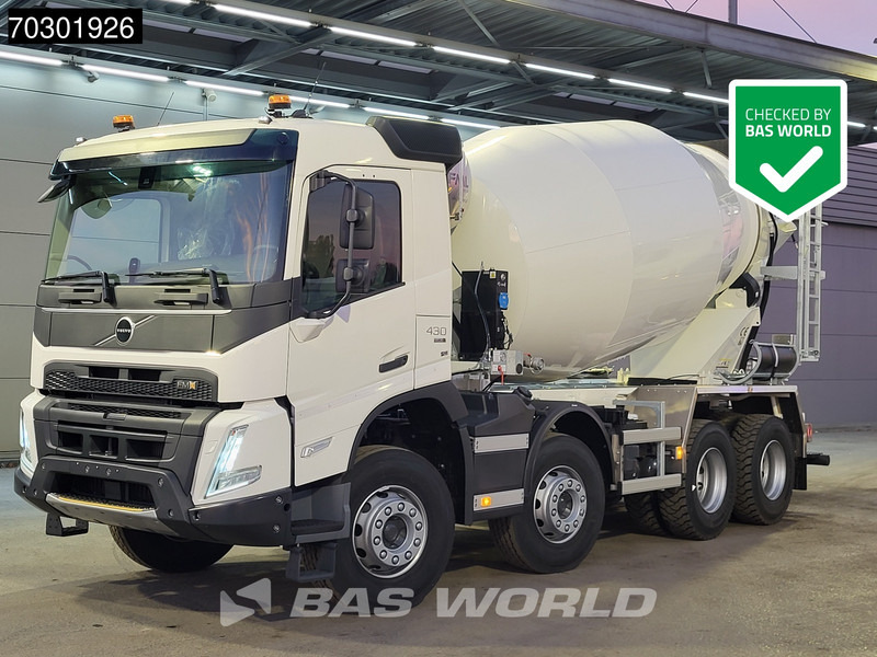 Volvo FMX 430 8X4 NEW! 10m3 Mixer Automatic Big-Axle Euro 6 - Camião betoneira: foto 1 Volvo FMX 430 8X4 NEW! 10m3 Mixer Automatic Big-Axle Euro 6 - Camião betoneira: foto 1
