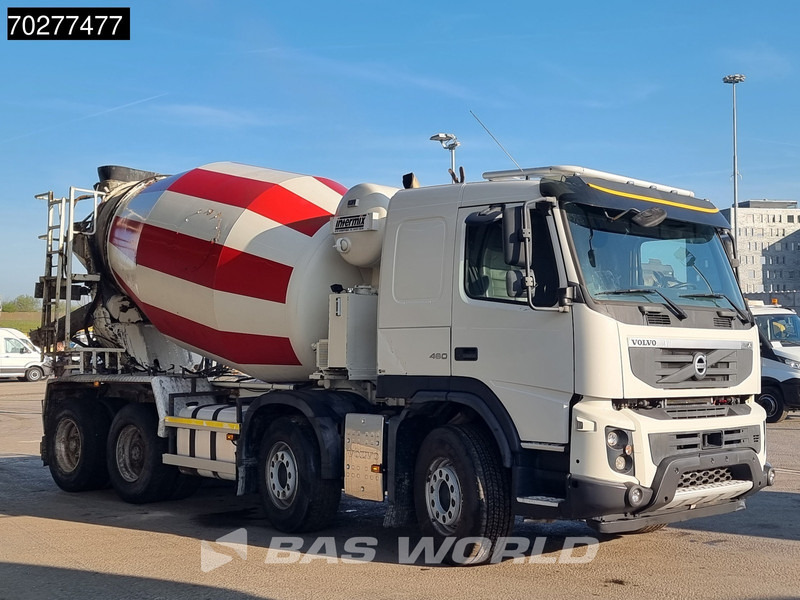 Camião betoneira Volvo FMX 460 8X4 8m3 Intermix Mixer VEB+ Big-Axle Euro 5: foto 8