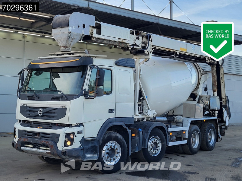 Volvo FMX 460 FMX 8X4 8m3 Intermix Mixer Big-Axle Steelsuspension Euro 5 - Camião betoneira: foto 1 Volvo FMX 460 FMX 8X4 8m3 Intermix Mixer Big-Axle Steelsuspension Euro 5 - Camião betoneira: foto 1