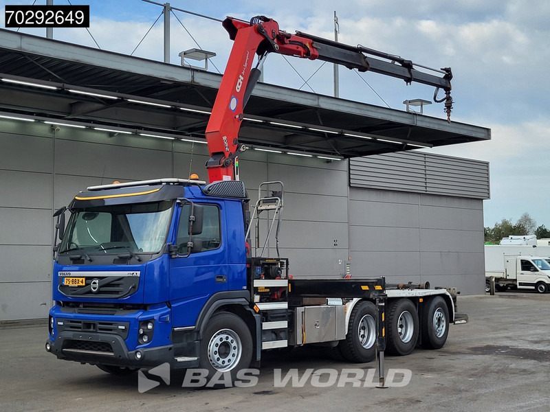 Volvo FMX 460 FMX 8X4 NL-Truck HMF 2420-K3 Kran Crane 26tons Hyva-lift VEB+ Euro 5 - Camião polibenne, Camião grua: foto 2 Volvo FMX 460 FMX 8X4 NL-Truck HMF 2420-K3 Kran Crane 26tons Hyva-lift VEB+ Euro 5 - Camião polibenne, Camião grua: foto 2