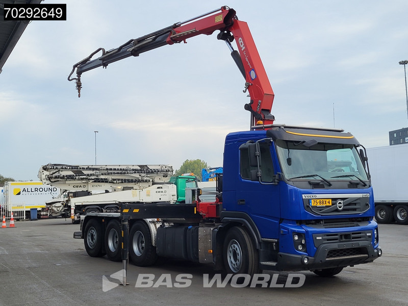 Volvo FMX 460 FMX 8X4 NL-Truck HMF 2420-K3 Kran Crane 26tons Hyva-lift VEB+ Euro 5 - Camião polibenne, Camião grua: foto 5 Volvo FMX 460 FMX 8X4 NL-Truck HMF 2420-K3 Kran Crane 26tons Hyva-lift VEB+ Euro 5 - Camião polibenne, Camião grua: foto 5