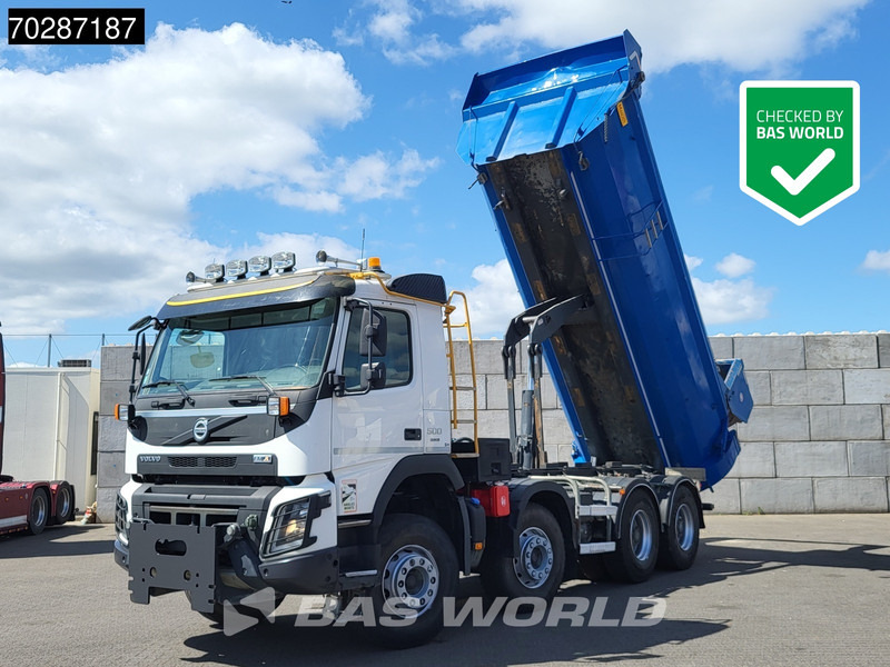 Volvo FMX 500 8X4 14m3 Manjot Tipper Retarder Automatic Big-Axle Euro 6 - Camião basculante: foto 1 Volvo FMX 500 8X4 14m3 Manjot Tipper Retarder Automatic Big-Axle Euro 6 - Camião basculante: foto 1