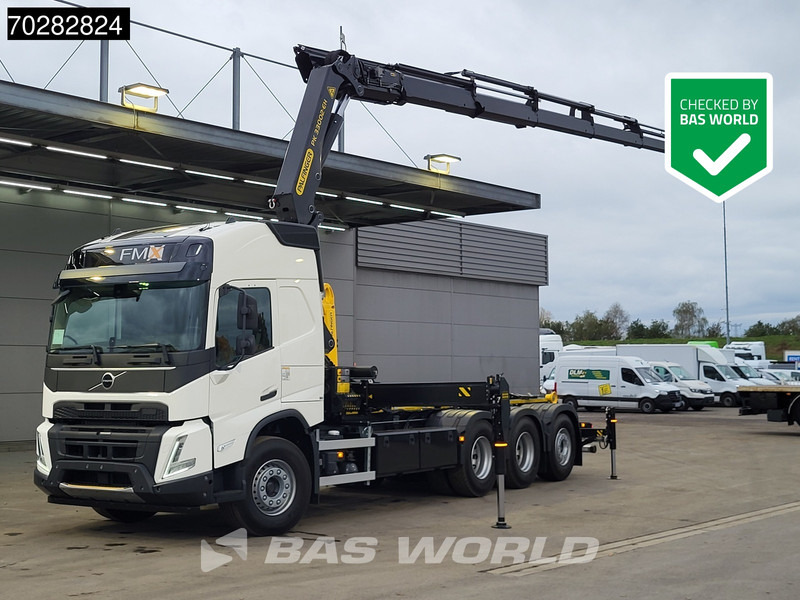Volvo FMX 500 8X4 NEW! Palfinger PK33002 Crane + HT22TEC Hooklift Lift-Steering Axle - Camião polibenne, Camião grua: foto 1 Volvo FMX 500 8X4 NEW! Palfinger PK33002 Crane + HT22TEC Hooklift Lift-Steering Axle - Camião polibenne, Camião grua: foto 1