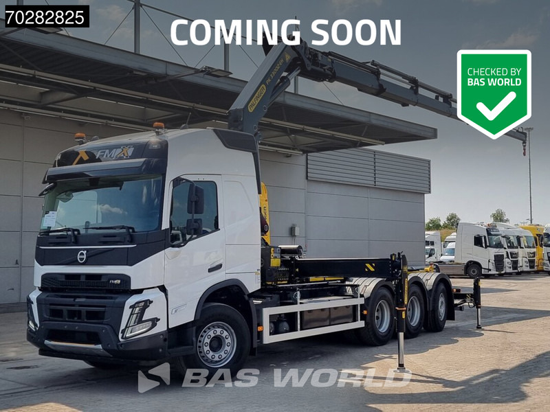 Volvo FMX 500 8X4 NEW! Palfinger PK33002 Crane + PHT22SLD5 Hooklift Lift-Steerign Axle - Camião polibenne, Camião grua: foto 1 Volvo FMX 500 8X4 NEW! Palfinger PK33002 Crane + PHT22SLD5 Hooklift Lift-Steerign Axle - Camião polibenne, Camião grua: foto 1