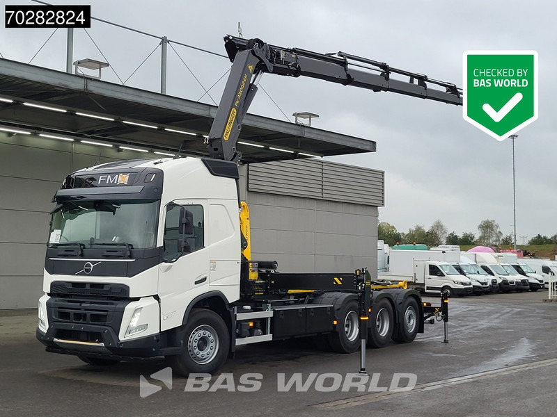 Volvo FMX 500 8X4 NEW! Palfinger PK33002 Crane + PHT22SLD5 Hooklift Lift-Steering Axle - Camião polibenne, Camião grua: foto 1 Volvo FMX 500 8X4 NEW! Palfinger PK33002 Crane + PHT22SLD5 Hooklift Lift-Steering Axle - Camião polibenne, Camião grua: foto 1