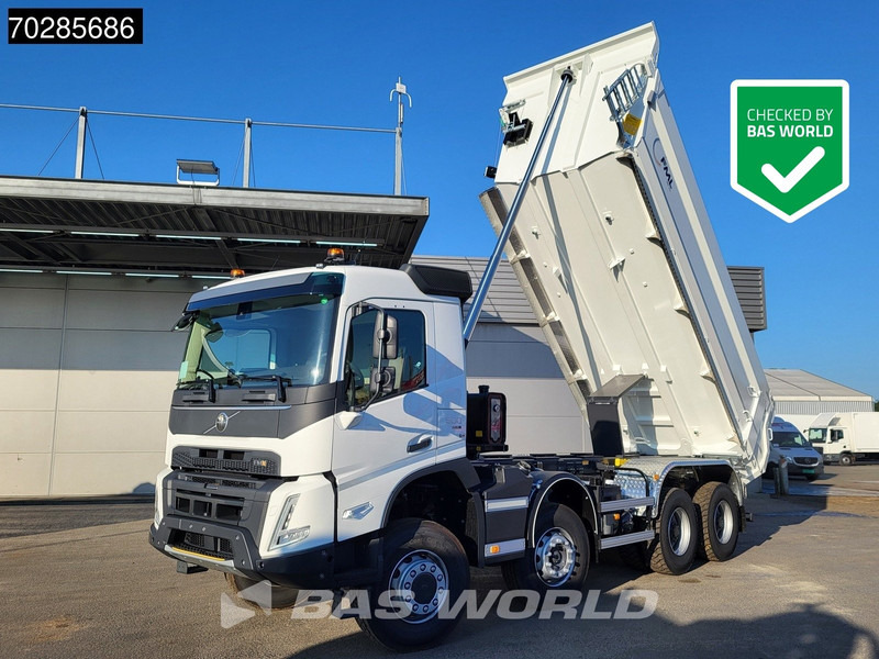 Volvo FMX 500 8X6 NEW! 18m3 KH-Kipper Steelsuspension Big-Axle Automatic Euro 6 - Camião basculante: foto 1 Volvo FMX 500 8X6 NEW! 18m3 KH-Kipper Steelsuspension Big-Axle Automatic Euro 6 - Camião basculante: foto 1