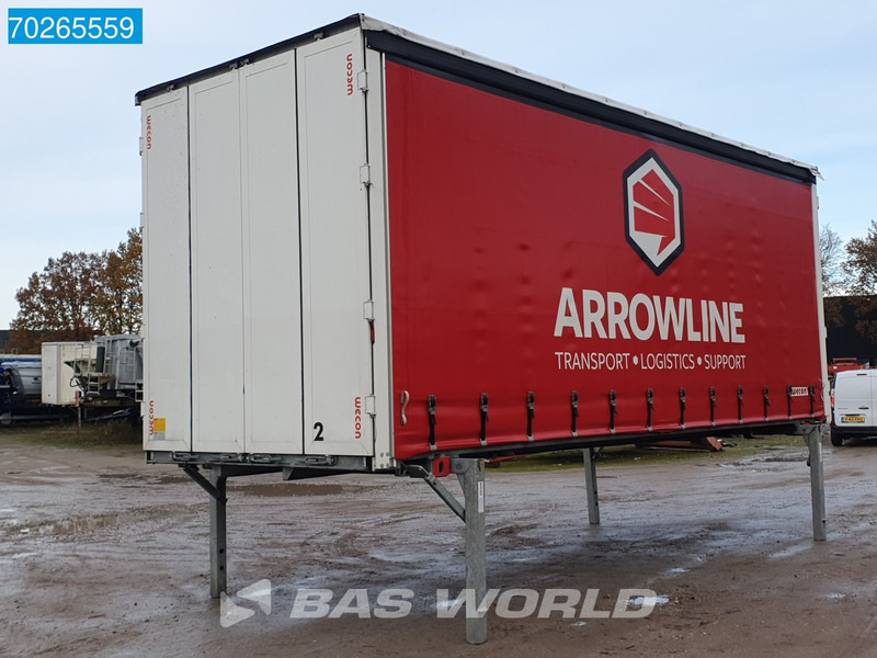 Toldo carroçaria Wecon WPR 715 SG Durchladesysteem BDF container body: foto 7