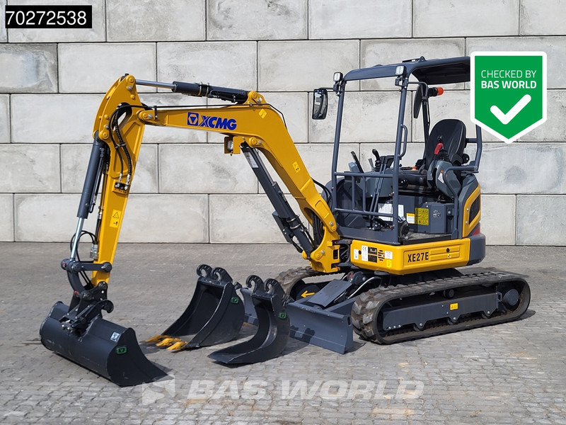 XCMG XE27 E 2 YEARS FACTORY WARRANTY - KUBOTA ENGINE - Mini escavadeira: foto 1 XCMG XE27 E 2 YEARS FACTORY WARRANTY - KUBOTA ENGINE - Mini escavadeira: foto 1