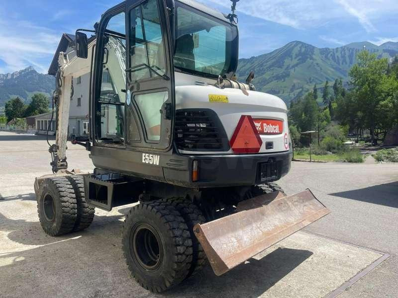 Bobcat E55W - Escavadeira de rodas: foto 3 Bobcat E55W - Escavadeira de rodas: foto 3