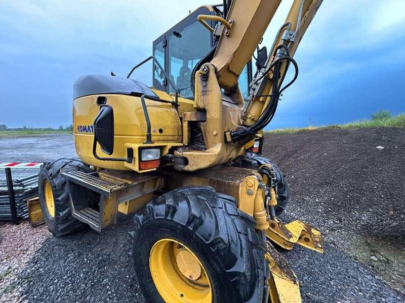 Komatsu PW98MR-6 - Escavadeira de rodas: foto 5 Komatsu PW98MR-6 - Escavadeira de rodas: foto 5