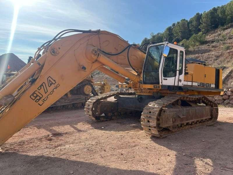Liebherr R974B Litronic - Escavadora de rastos: foto 1 Liebherr R974B Litronic - Escavadora de rastos: foto 1
