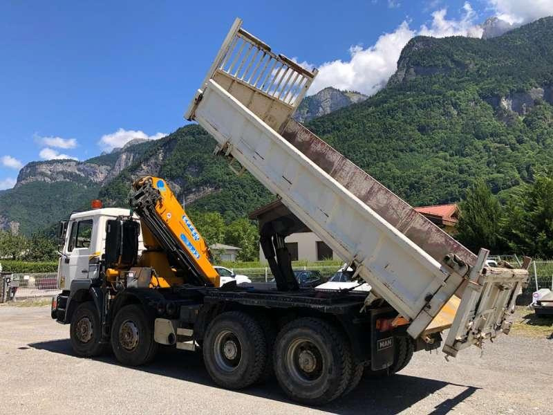 MAN GRUE F2000 - Camião basculante: foto 3 MAN GRUE F2000 - Camião basculante: foto 3