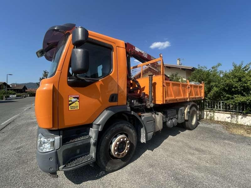 Renault Camion Benne Renault Grue HMF - Camião basculante: foto 3 Renault Camion Benne Renault Grue HMF - Camião basculante: foto 3