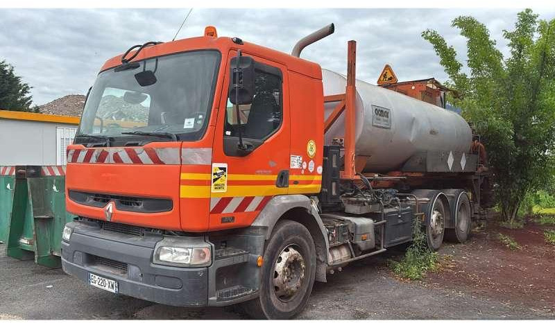 Renault PREMIUM 370-26 AVEC BOUILLE ACMAR - Distribuidor de asfalto: foto 1 Renault PREMIUM 370-26 AVEC BOUILLE ACMAR - Distribuidor de asfalto: foto 1