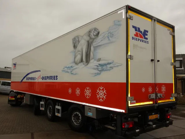 Chereau 3 AXEL,2 ASSENGESTUURD,1 LIFTAS,APK GEKEURD - Semi-reboque frigorífico: foto 4 Chereau 3 AXEL,2 ASSENGESTUURD,1 LIFTAS,APK GEKEURD - Semi-reboque frigorífico: foto 4