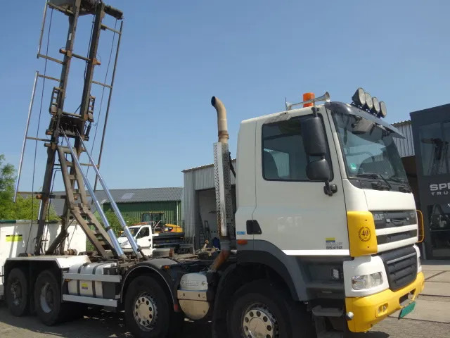 DAF CF 410 8X4 NCH CONTAINER SYSTEEM 32 TON 90 graden silo containers,25 CUB CONTAINER - Camião com sistema de cabo: foto 5 DAF CF 410 8X4 NCH CONTAINER SYSTEEM 32 TON 90 graden silo containers,25 CUB CONTAINER - Camião com sistema de cabo: foto 5