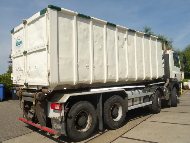 DAF CF 410 8X4 NCH CONTAINER SYSTEEM 32 TON 90 graden silo containers,25 CUB CONTAINER - Camião com sistema de cabo: foto 3 DAF CF 410 8X4 NCH CONTAINER SYSTEEM 32 TON 90 graden silo containers,25 CUB CONTAINER - Camião com sistema de cabo: foto 3