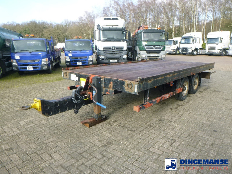Adcliffe 2-axle drawbar platform trailer 7 t - Reboque plataforma/ Caixa aberta: foto 1 Adcliffe 2-axle drawbar platform trailer 7 t - Reboque plataforma/ Caixa aberta: foto 1