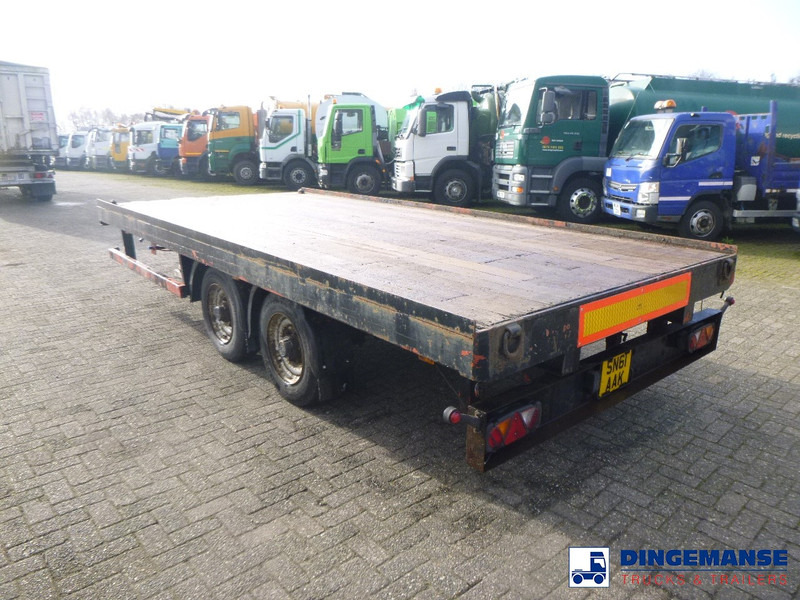 Adcliffe 2-axle drawbar platform trailer 7 t - Reboque plataforma/ Caixa aberta: foto 3 Adcliffe 2-axle drawbar platform trailer 7 t - Reboque plataforma/ Caixa aberta: foto 3