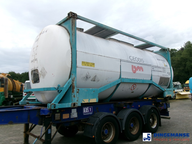 BSLT Chemical tank container inox L4BH / 20 ft / 30 m3 / IMO 1 - Depósito de armazenamento: foto 1 BSLT Chemical tank container inox L4BH / 20 ft / 30 m3 / IMO 1 - Depósito de armazenamento: foto 1