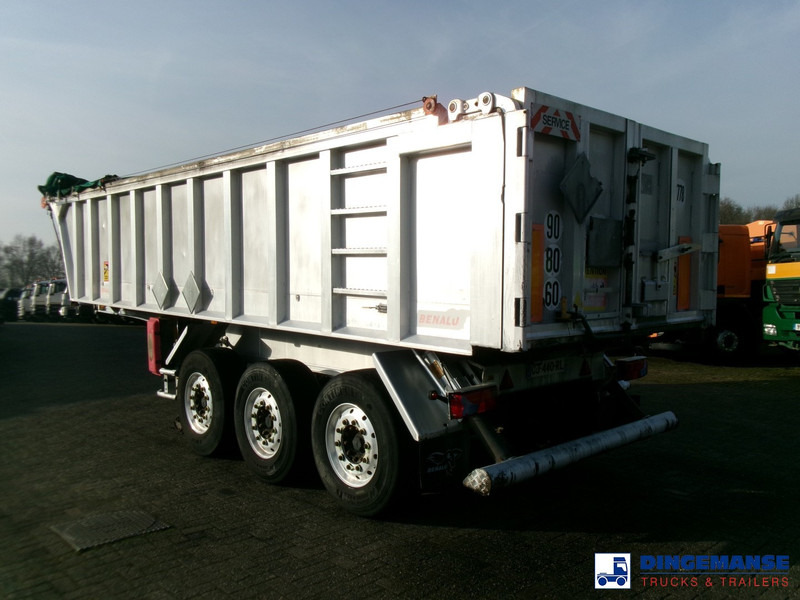 Benalu Tipper trailer alu 22 m3 + tarpaulin - Semi-reboque basculante: foto 3 Benalu Tipper trailer alu 22 m3 + tarpaulin - Semi-reboque basculante: foto 3