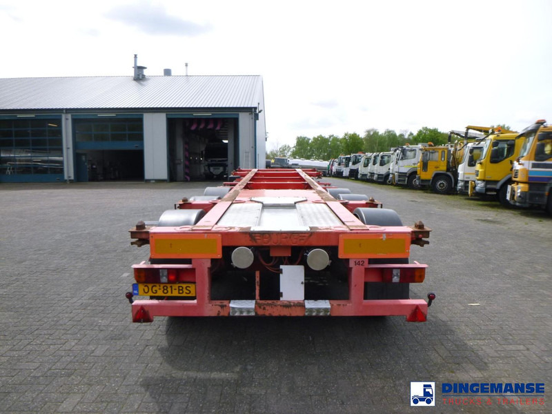 Burg 3-axle container chassis 20-30 ft - Semi-reboque transportador de contêineres/ Caixa móvel: foto 5 Burg 3-axle container chassis 20-30 ft - Semi-reboque transportador de contêineres/ Caixa móvel: foto 5