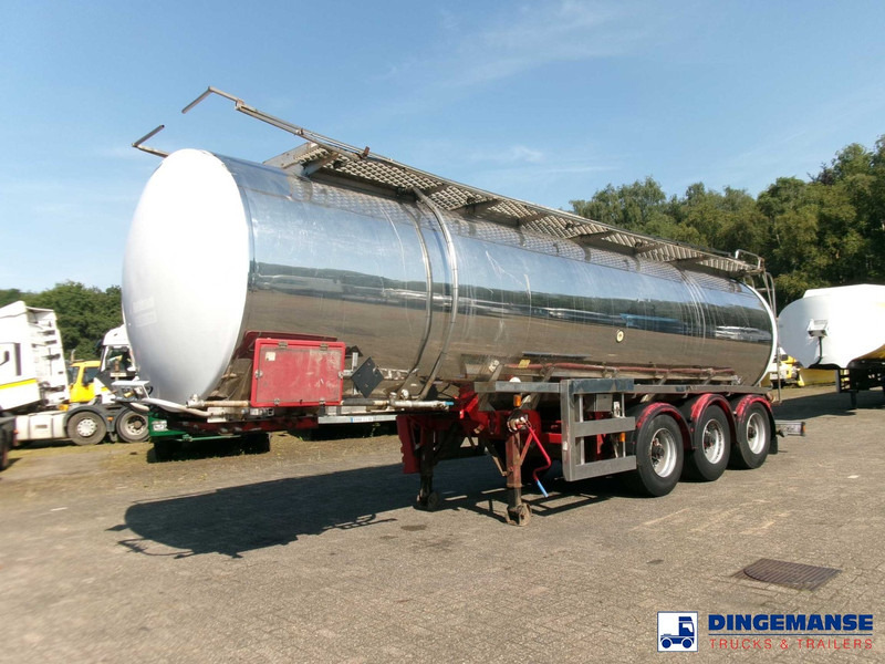 Crane Fruehauf Chemical ACID tank inox 30 m3 / 1 comp - Semirreboque tanque: foto 1 Crane Fruehauf Chemical ACID tank inox 30 m3 / 1 comp - Semirreboque tanque: foto 1