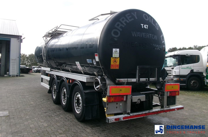 Crossland Bitumen tank inox 33 m3 / 1 comp + compressor + ADR L4BN - Semirreboque tanque: foto 3 Crossland Bitumen tank inox 33 m3 / 1 comp + compressor + ADR L4BN - Semirreboque tanque: foto 3