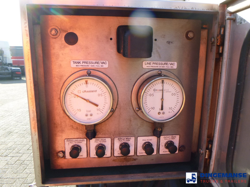Semirreboque tanque Crossland Vacuum tank alu 33.4 m3 / 1 comp: foto 18