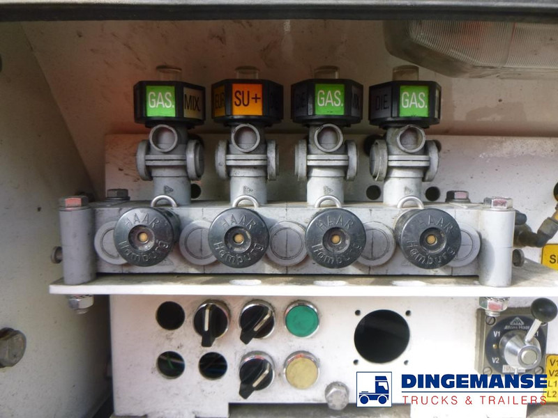 Caminhão tanque DAF CF 85.360 6X2 fuel tank alu 22 m3 / 4 comp + pump: foto 18