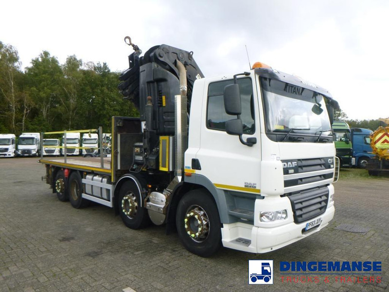 Camião grua DAF CF 85.410 8X2 RHD + Hiab XS855 EP6 Hipro: foto 6