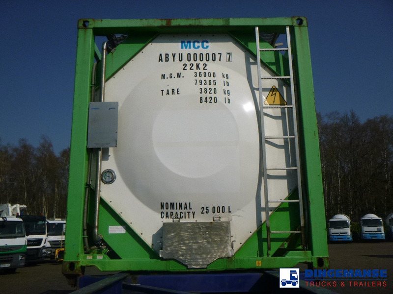 Danteco Food tank container inox 20 ft / 25 m3 / 1 comp - Depósito de armazenamento: foto 5 Danteco Food tank container inox 20 ft / 25 m3 / 1 comp - Depósito de armazenamento: foto 5