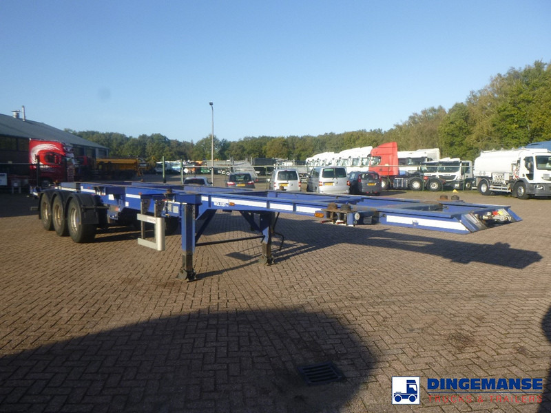 Dennison 3-axle container trailer 20-30-40-45 ft - Semi-reboque transportador de contêineres/ Caixa móvel: foto 2 Dennison 3-axle container trailer 20-30-40-45 ft - Semi-reboque transportador de contêineres/ Caixa móvel: foto 2
