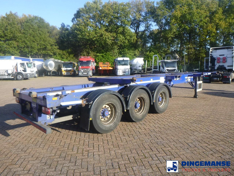 Dennison 3-axle container trailer 20-30-40-45 ft - Semi-reboque transportador de contêineres/ Caixa móvel: foto 4 Dennison 3-axle container trailer 20-30-40-45 ft - Semi-reboque transportador de contêineres/ Caixa móvel: foto 4