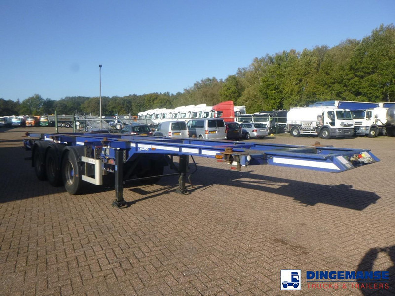 Dennison 3-axle container trailer 20-30-40-45 ft - Semi-reboque transportador de contêineres/ Caixa móvel: foto 2 Dennison 3-axle container trailer 20-30-40-45 ft - Semi-reboque transportador de contêineres/ Caixa móvel: foto 2