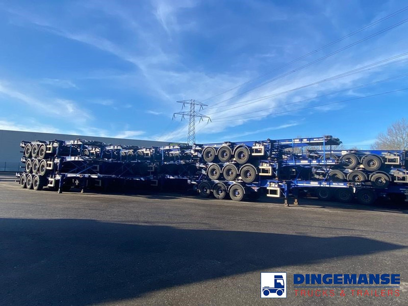 Dennison Stack - 3 x container trailer 20-30-40-45 ft - Semi-reboque transportador de contêineres/ Caixa móvel: foto 5 Dennison Stack - 3 x container trailer 20-30-40-45 ft - Semi-reboque transportador de contêineres/ Caixa móvel: foto 5