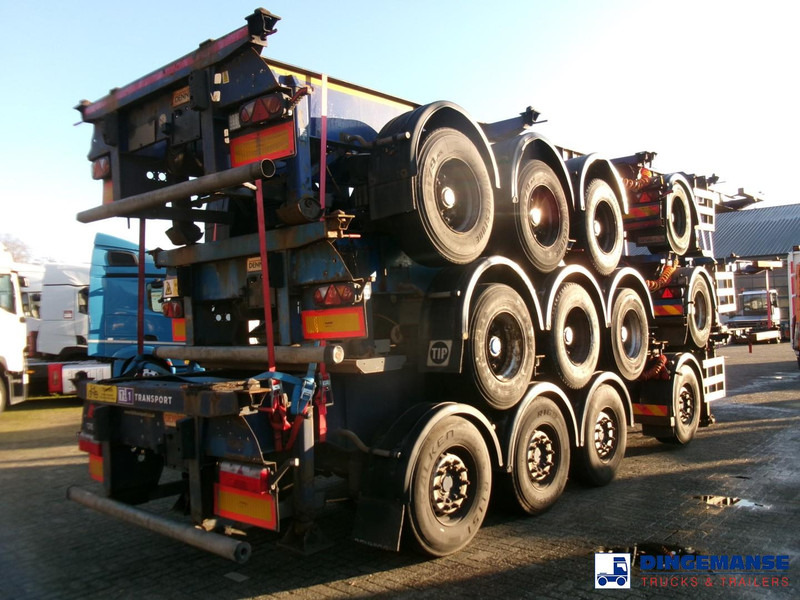 Dennison Stack - 3 x splitter container chassis 20-30-40-45 ft - Semi-reboque transportador de contêineres/ Caixa móvel: foto 4 Dennison Stack - 3 x splitter container chassis 20-30-40-45 ft - Semi-reboque transportador de contêineres/ Caixa móvel: foto 4