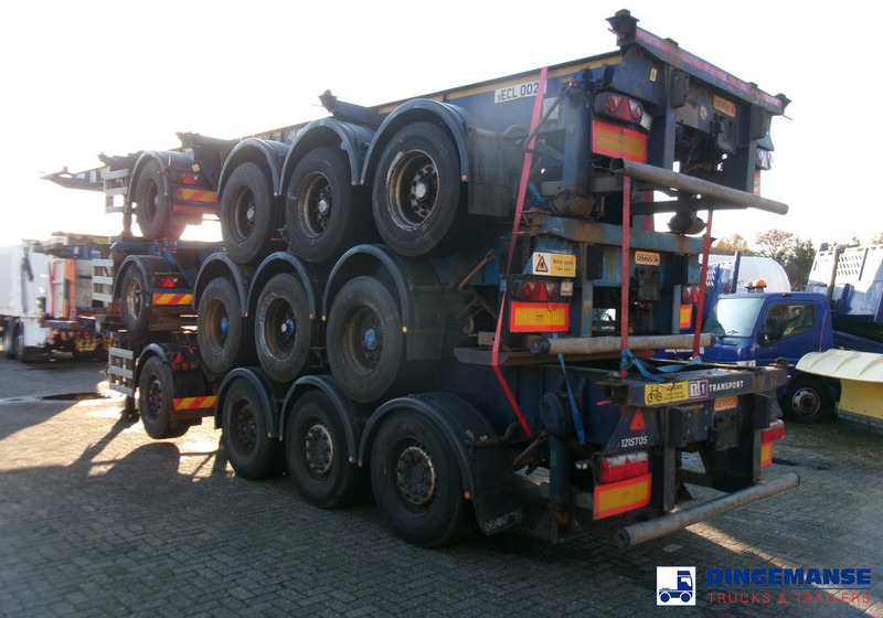 Dennison Stack - 3 x splitter container chassis 20-30-40-45 ft - Semi-reboque transportador de contêineres/ Caixa móvel: foto 3 Dennison Stack - 3 x splitter container chassis 20-30-40-45 ft - Semi-reboque transportador de contêineres/ Caixa móvel: foto 3