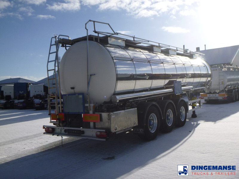 Feldbinder Chemical tank inox L4BH 30 m3 / 1 comp + pump - Semirreboque tanque: foto 4 Feldbinder Chemical tank inox L4BH 30 m3 / 1 comp + pump - Semirreboque tanque: foto 4