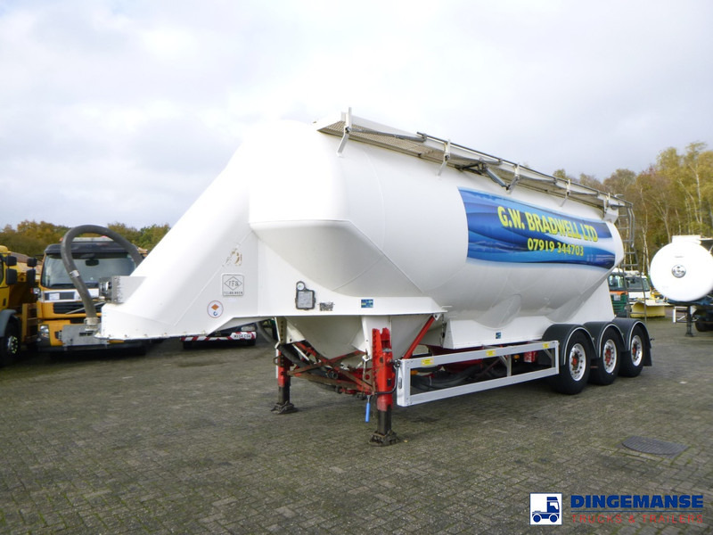 Feldbinder Powder tank alu 40 m3 / 1 comp - Semirreboque tanque: foto 1 Feldbinder Powder tank alu 40 m3 / 1 comp - Semirreboque tanque: foto 1