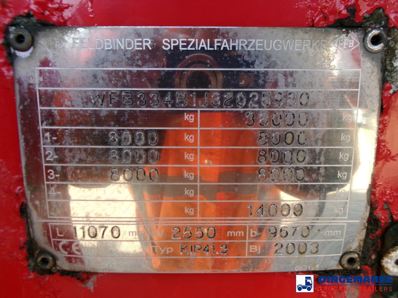 Semirreboque tanque Feldbinder Powder tank alu 41 m3 (tipping): foto 19