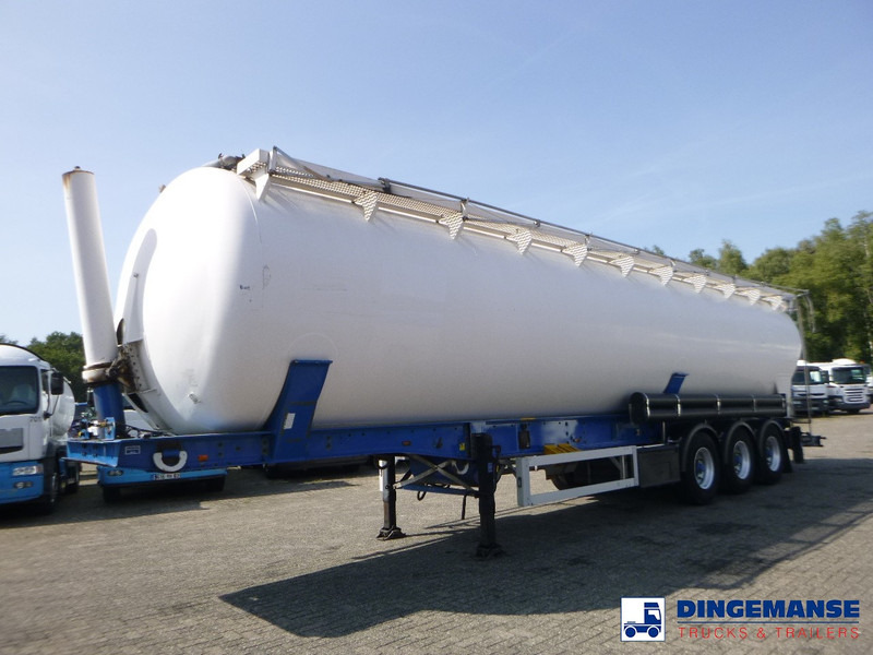 Feldbinder Powder tank alu 63 m3 / 1 comp (tipping) - Semirreboque tanque: foto 1 Feldbinder Powder tank alu 63 m3 / 1 comp (tipping) - Semirreboque tanque: foto 1