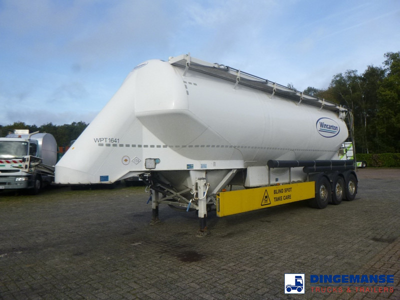 Feldbinder Powder tank alu alu 49 m3 / 1 comp - Semirreboque tanque: foto 1 Feldbinder Powder tank alu alu 49 m3 / 1 comp - Semirreboque tanque: foto 1