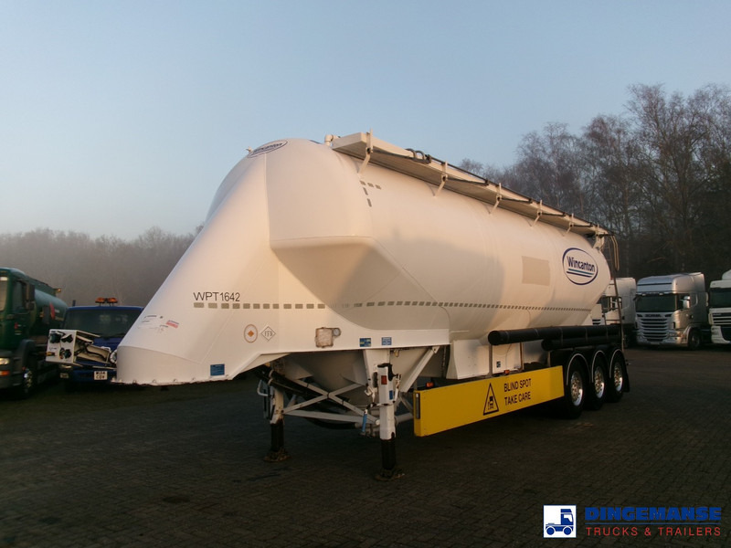 Feldbinder Powder tank alu alu 49 m3 / 1 comp - Semirreboque tanque: foto 1 Feldbinder Powder tank alu alu 49 m3 / 1 comp - Semirreboque tanque: foto 1