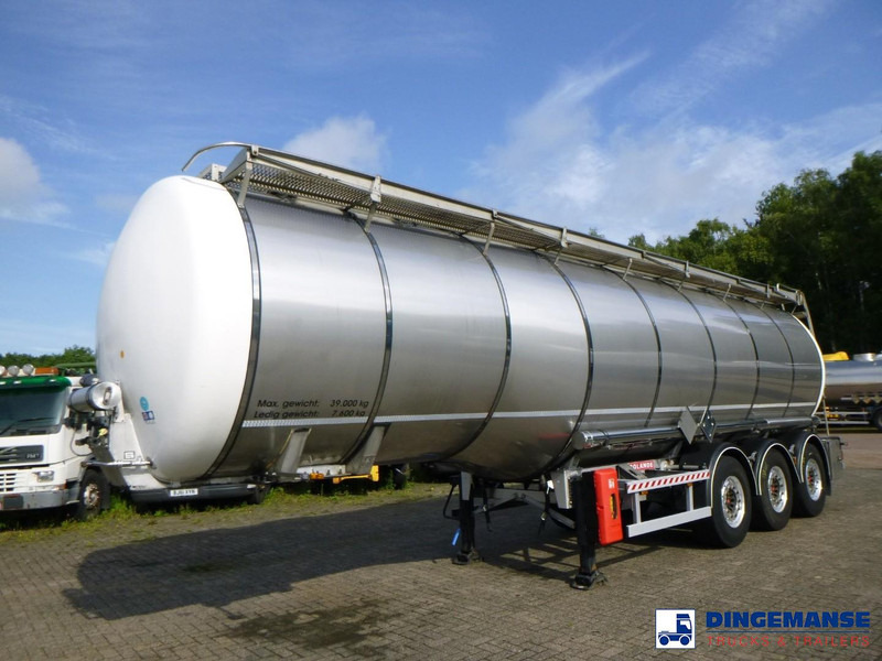 Fluid Chemical tank inox 37.5 m3 / 1 comp ADR 28-10-2025 - Semirreboque tanque: foto 1 Fluid Chemical tank inox 37.5 m3 / 1 comp ADR 28-10-2025 - Semirreboque tanque: foto 1