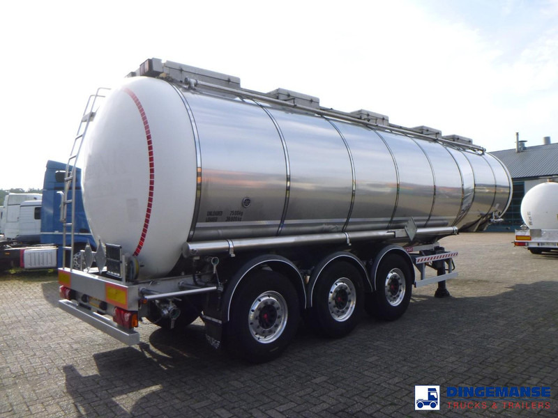 Fluid Chemical tank inox 37.5 m3 / 1 comp ADR 28-10-2025 - Semirreboque tanque: foto 3 Fluid Chemical tank inox 37.5 m3 / 1 comp ADR 28-10-2025 - Semirreboque tanque: foto 3