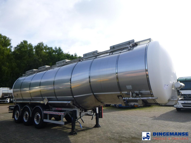 Fluid Chemical tank inox 37.5 m3 / 1 comp ADR 28-10-2025 - Semirreboque tanque: foto 2 Fluid Chemical tank inox 37.5 m3 / 1 comp ADR 28-10-2025 - Semirreboque tanque: foto 2