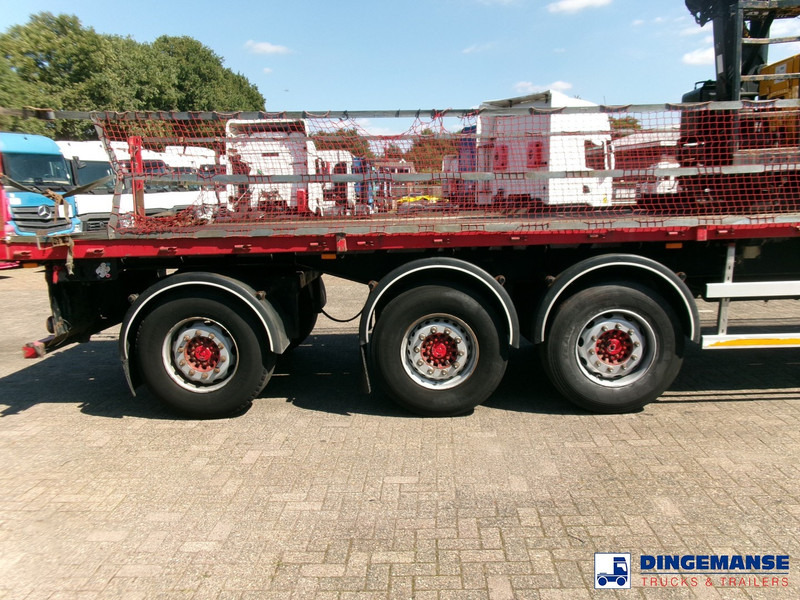 Fruehauf 3-axle platform trailer + Atlas 3008 crane - Semi-reboque plataforma/ Caixa aberta: foto 4 Fruehauf 3-axle platform trailer + Atlas 3008 crane - Semi-reboque plataforma/ Caixa aberta: foto 4