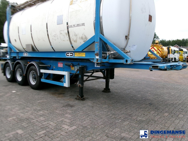 Fruehauf Container trailer 20-30 ft + ADR - Semi-reboque transportador de contêineres/ Caixa móvel: foto 2 Fruehauf Container trailer 20-30 ft + ADR - Semi-reboque transportador de contêineres/ Caixa móvel: foto 2