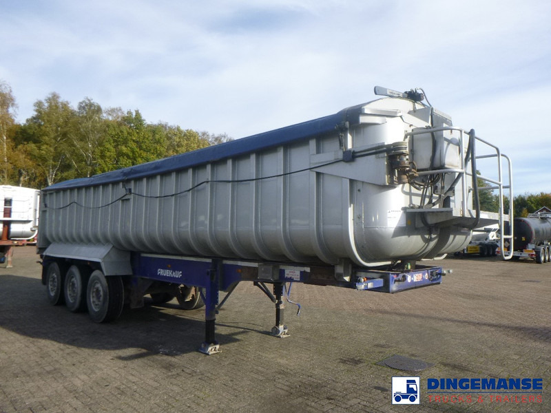 Fruehauf Tipper trailer alu 35 m3 + tarpaulin - Carrinha basculante: foto 2 Fruehauf Tipper trailer alu 35 m3 + tarpaulin - Carrinha basculante: foto 2